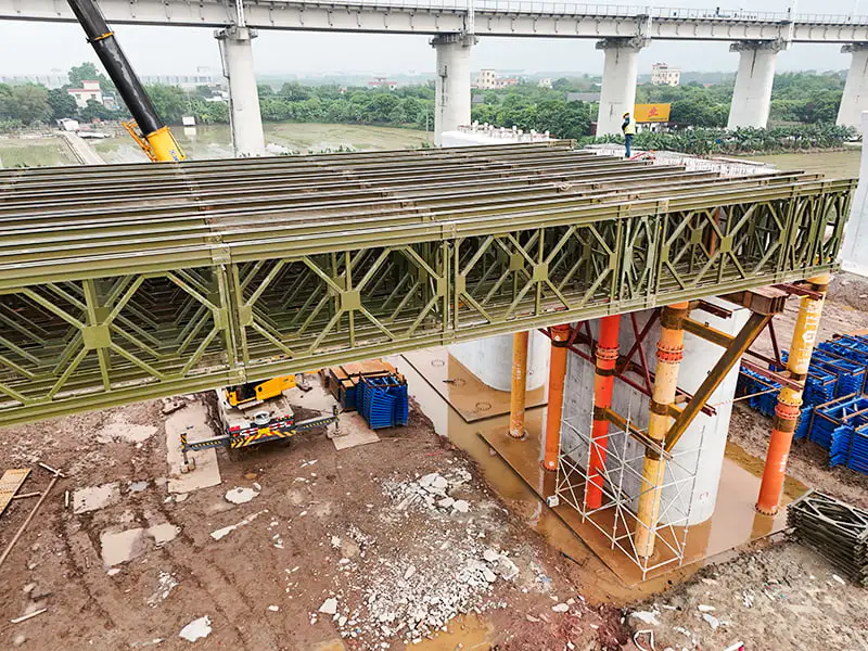 Progetto ferroviario ad alta velocità Supporto dedicato alla costruzione di Super Bailey